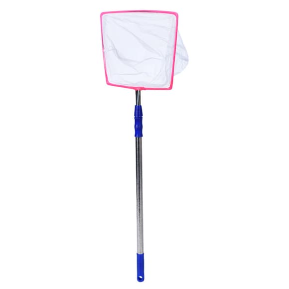 Сачок для бабочек MS 4388(Blue-Pink) телескопическая ручка 46-69 см