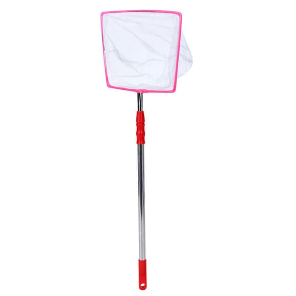 Сачок для бабочек MS 4388(Red-Pink) телескопическая ручка 46-69 см