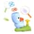 Розважальна гра-фризбі для дітей Catching Games Little Bessn 201Y 2 сачка, 8 дисків