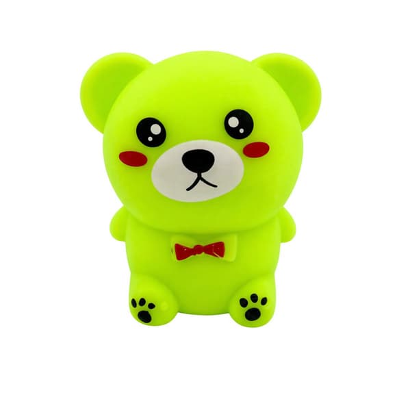 Детская антистресс-игрушка Яркий Мишка sa1673(Green) 6 см