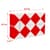 Головоломка Змійка Рубіка IGR67(Red) маленька 3,5x5,5 см, двокольорова