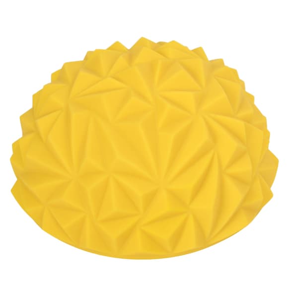 Полусфера массажная балансировочная Bambi MS 4959(Yellow) текстурная поверхность, 16,5х7 см