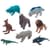 Стретч-іграшка у вигляді тварини Лід та полум'я 60/CN25 серії Legend of animals