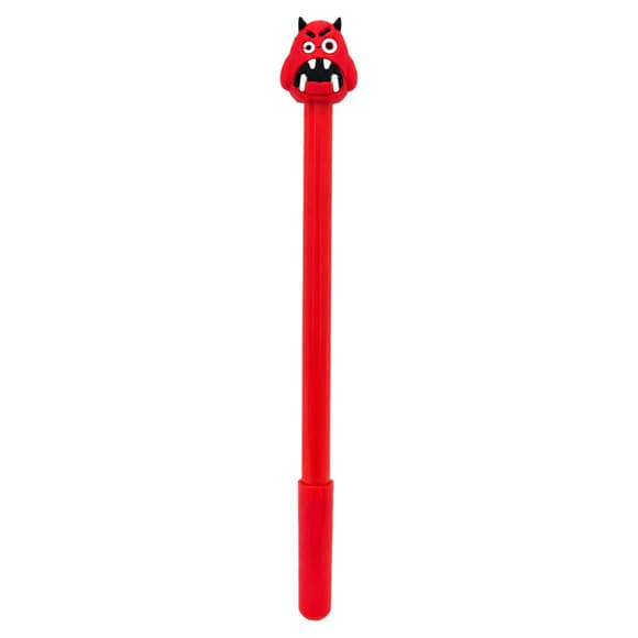 Дитяча гелева ручка "Horror" A082(Red) синій, 16,5 см