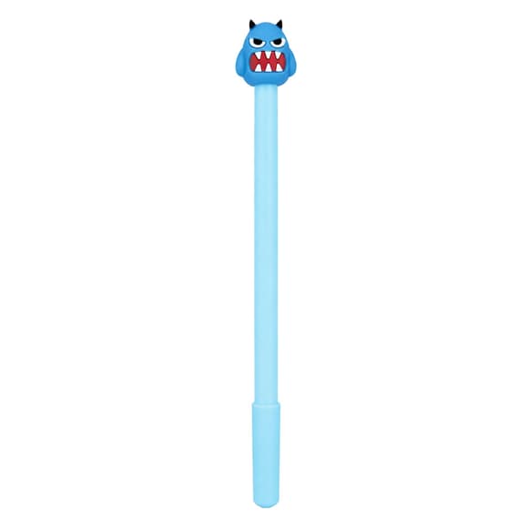 Дитяча гелева ручка "Horror" A082(Blue) синій, 16,5 см