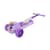 Детский самокат 3-х колесный SC2619(Violet) колеса PU, с музыкой и светом