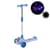 Детский самокат 3-х колесный SC2619(Blue) колеса PU, с музыкой и светом