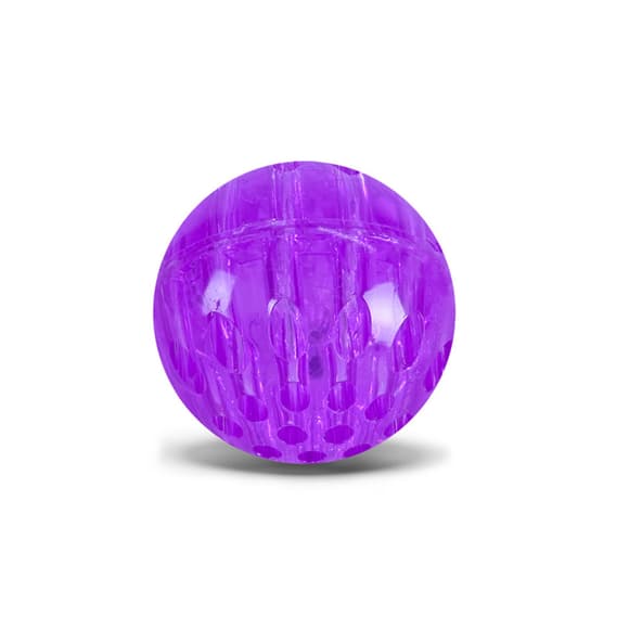 Дитячий м'яч Пострибунчик PR2511(Violet) тренажер, м'яч 6 см, світиться, з мотузкою 1 м