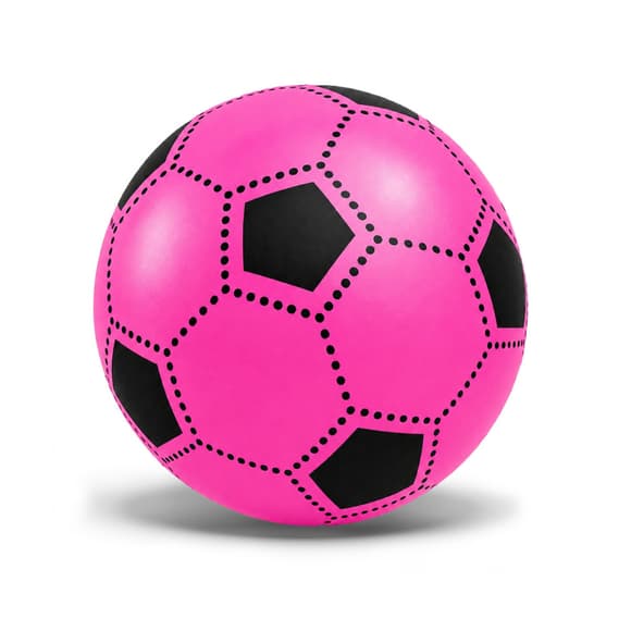 Дитячий гумовий м'яч RB24376(Pink-2) 60 грамів, діаметр 17,5 см