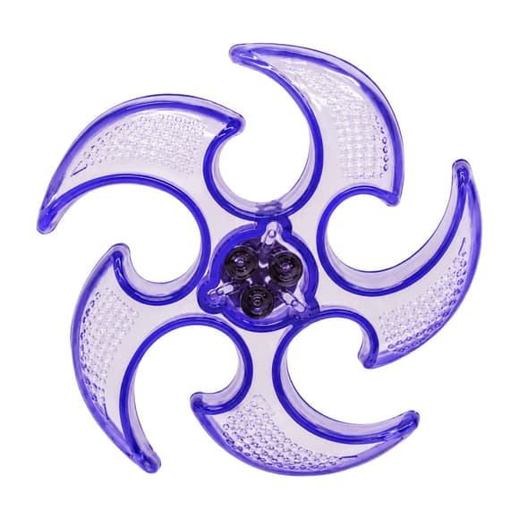 Летающий бумеранг SB2306(Violet) резина, со светом, 15 см, в пакете