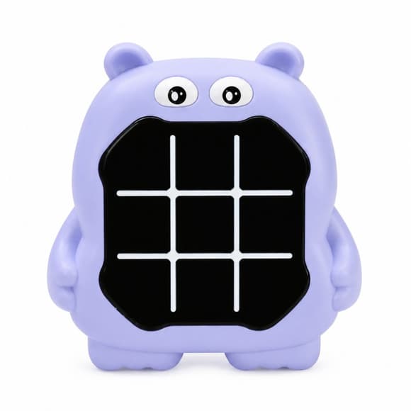 Детская игра "Нажимай быстро: Бегемот" Tic-Tac-Toe G66-4 со светом и звуком