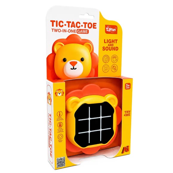 Детская игра "Нажимай быстро: Лев" Tic-Tac-Toe G66-1 со светом и звуком