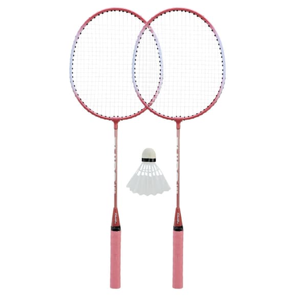 Набор для игры Бадминтон BD23556(Pink) 2 ракетки, волан, чехол