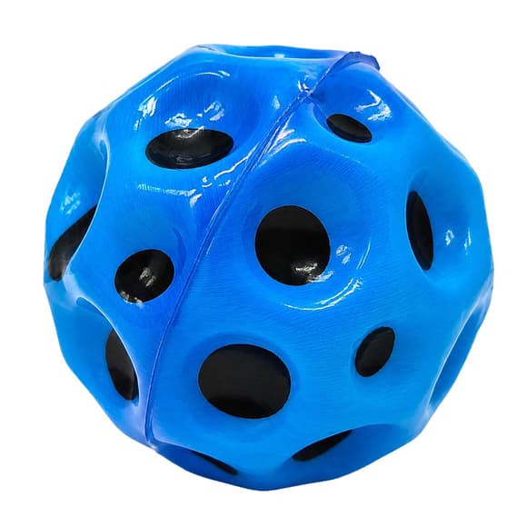 Мяч надпрыгучий прыгун "MOON BALL" 24971-3(Blue) размер игрушки 6,3 cм