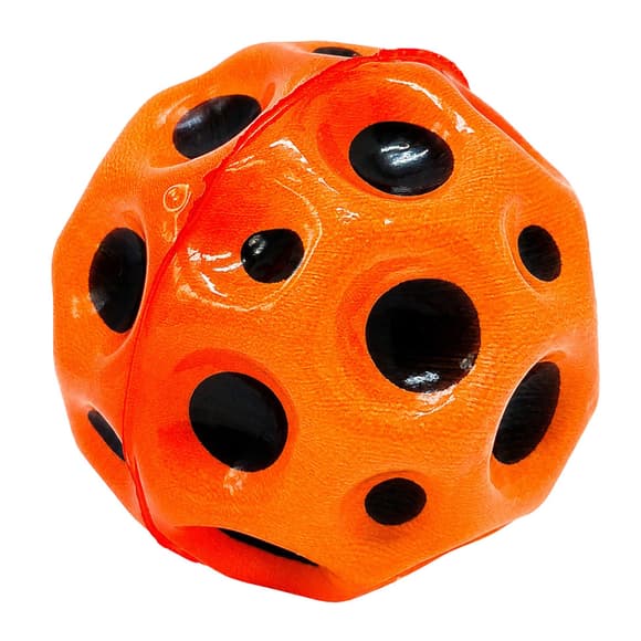 Мяч надпрыгучий прыгун "MOON BALL" 24971-3(Orange) размер игрушки 6,3 cм