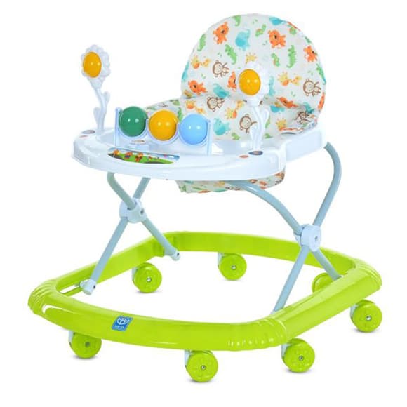 Детс кие Ходунки M 5033-1(Green) с музыкой, колеса 8 шт