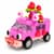 Детский конструктор Pink Bear Bus  BB121E-H серии "Animal Bus", 112 деталей