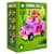 Детский конструктор Pink Bear Bus  BB121E-H серии "Animal Bus", 112 деталей