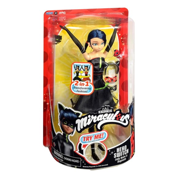 Интерактивная кукла "Леди Баг и Супер-Кот" Miraculous 50414 дизайнерское перевоплощение