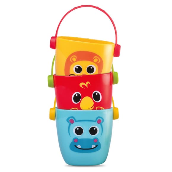 Игрушечные ведерки "Водо-играйчики" KIDDI SMART 4332-KS для игры в ванной