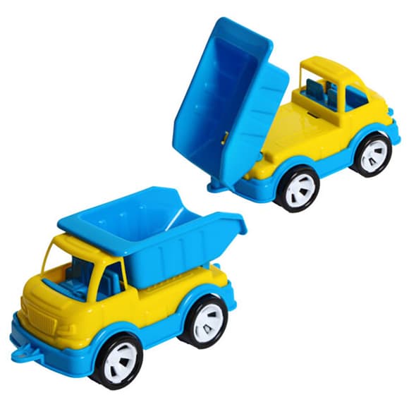 Детская игрушка грузовик "Mini Matik" 002/2BMS(Yellow) пластик, 13,5 см