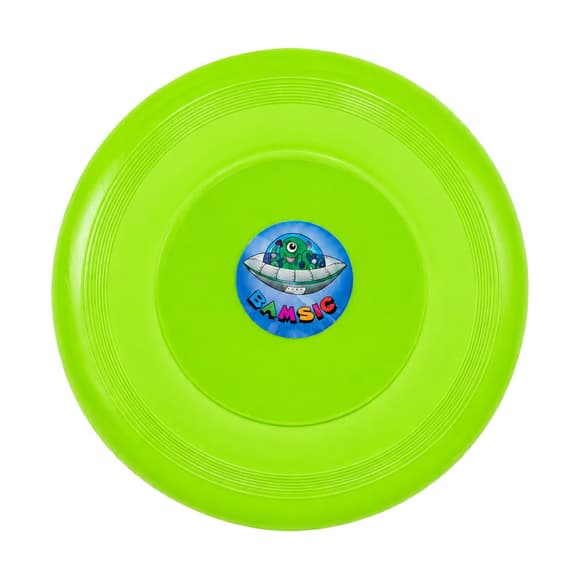 Детская игрушка “Летающая тарелка” 034/1BMS(Green) диаметр 21 см