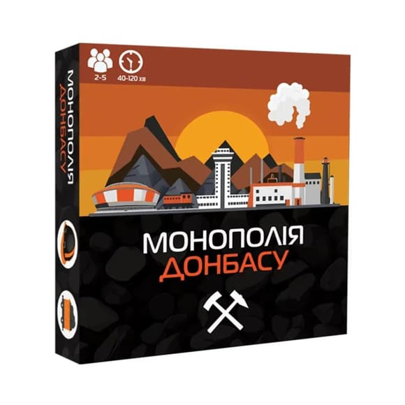 УЦІНКА! Настільна гра "Монополія Донбасу" PlayRoom PLR-0046-UC від 2 до 5 гравців
