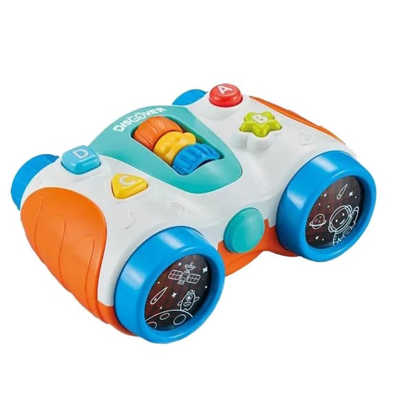 УЦЕНКА!!! Музыкальная игрушка "Бинокль" Chimstar QF366-048(Blue)-UC