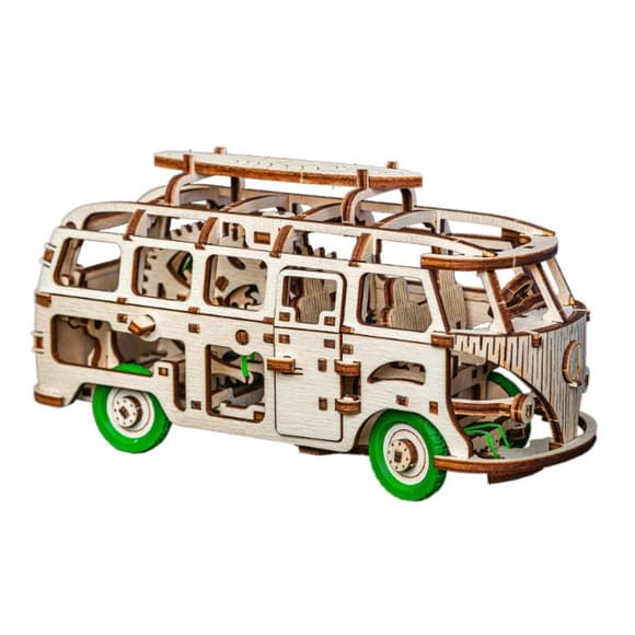 УЦІНКА! Дерев'яний конструктор "Dream Van" Time for Machine T4M380301G-UC Зелений