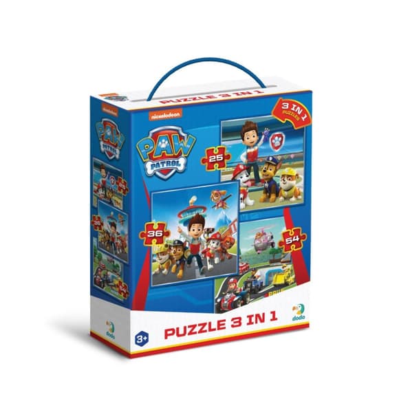УЦІНКА!!! Пазл дитячий 3 в 1 "Готові до роботи" DoDo Toys 200579-UC, 25-36-54 елементів