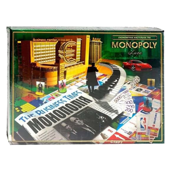 УЦІНКА!!! Настільна гра "Monopolist Luxe" Danko Toys G-MonP-01-01U-UC українською мовою