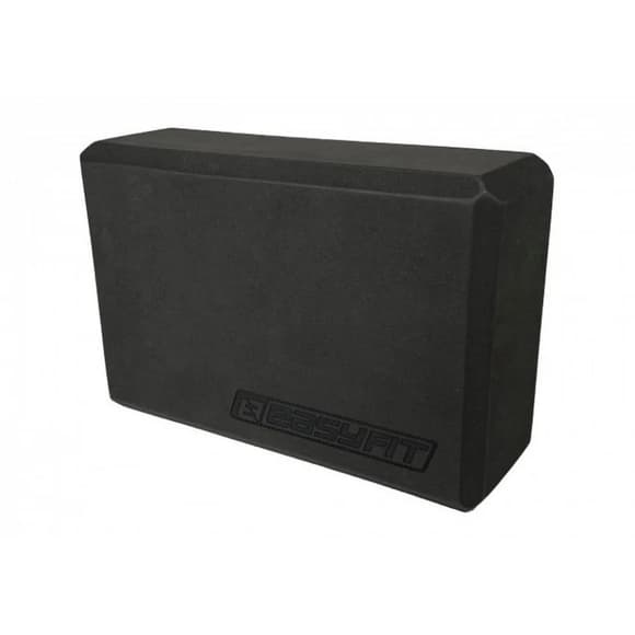 Блок для йоги EasyFit EF-1818-B, EVA, Чорний