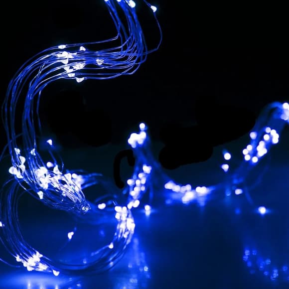 Гирлянда (конский хвост) Springos CL0095, 2 м 300 LED, Blue