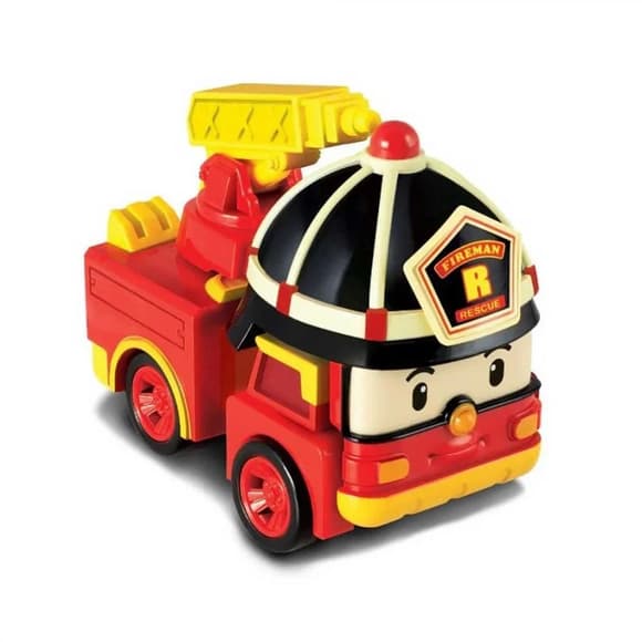 Детский игрушечный трансформер-машинка Робокар РОЙ Roi Visual MRT-0652 10 см