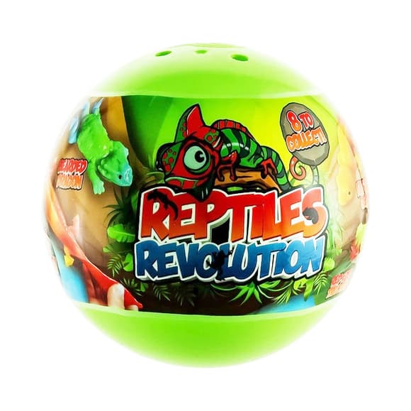 Игрушка-сюрприз в шаре "Рептилии ХХL" Cool Things RR002 в  ассортименте