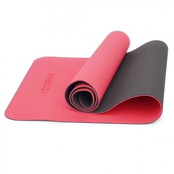 Коврик спортивный Cornix XR-0006, 183 x 61 x 0.6 cм, Red/Black
