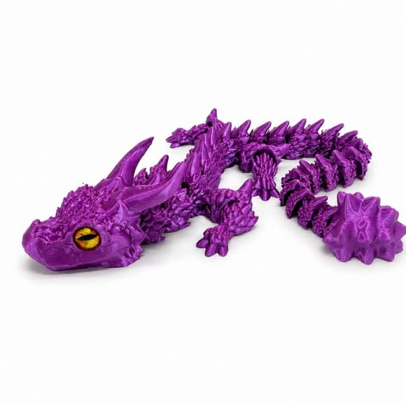 Детская игрушка антистресс 3D "Дракон" 122679-20 длина 32 см
