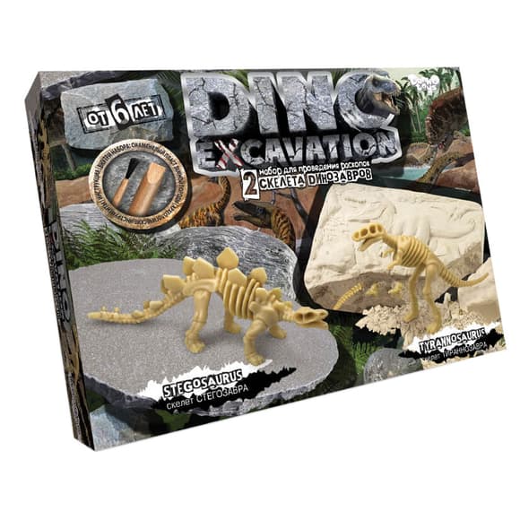 Дитячий набір для проведення розкопок динозаврів DINO EXCAVATION DEX-01 