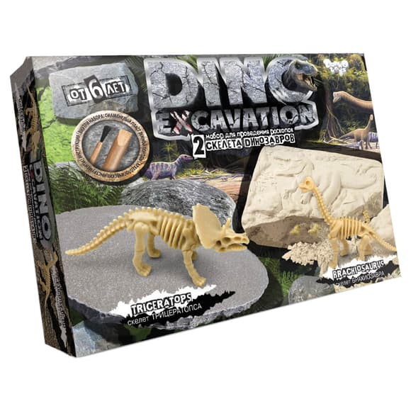 Дитячий набір для проведення розкопок динозаврів DINO EXCAVATION DEX-01 
