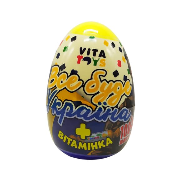 УЦІНКА!!! Конструктор у яйці "Все буде Україна" Vita Toys VTK 0090-UC 100 деталей
