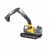 Автомодель "Экскаватор Volvo EC220E" Bburago 18-32086 серии Construction 