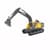 Автомодель "Экскаватор Volvo EC220E" Bburago 18-32086 серии Construction 