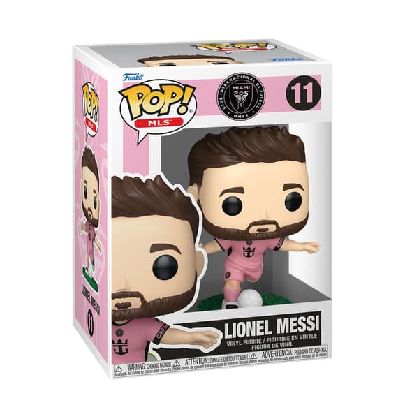 Игровая фигурка Лионель Месси Funko POP! 94697 серии "Футбол: Интер Маями"