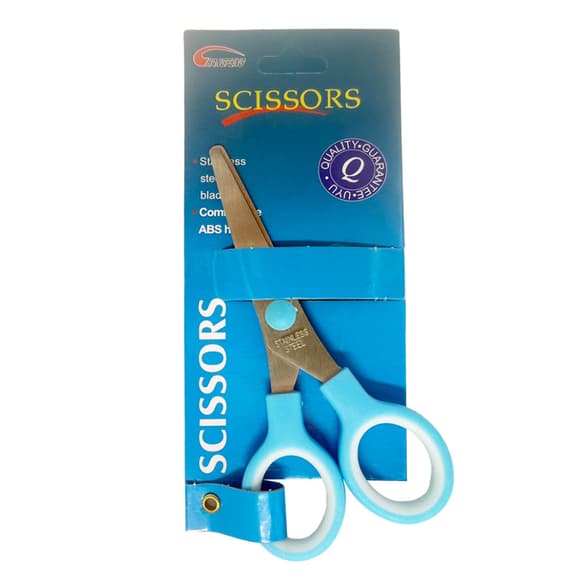 Канцелярские ножницы №5 Scissors "C" 89466(Blue) 13 см