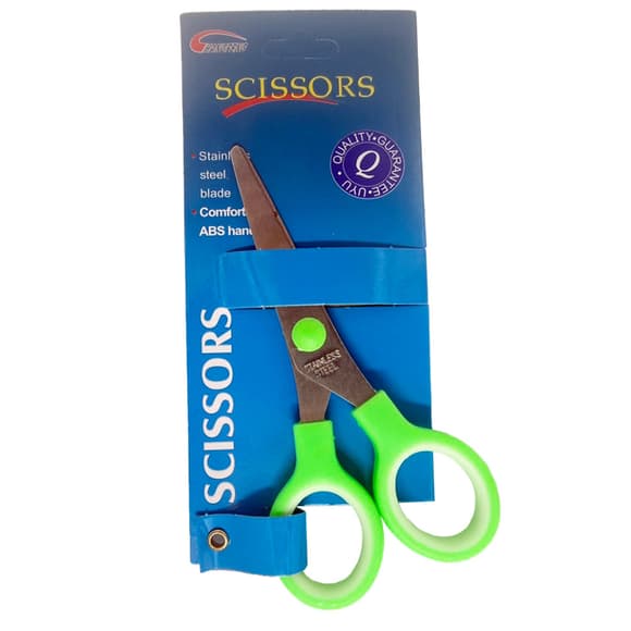 Канцелярские ножницы №5 Scissors "C" 89466(Green) 13 см