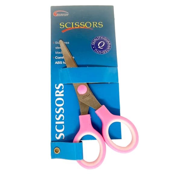 Канцелярские ножницы №5 Scissors "C" 89466(Pink) 13 см