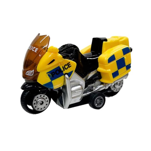 УЦІНКА!!! Мотоцикл дитячий "Police" АВТОПРОМ AP7442(Yellow)-UC жовтий 1:64