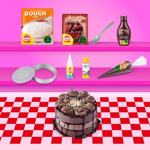 Игровой набор со слаймами "Тележка вкусностей" Slime Mart 15907 серии "Shopping Cart"