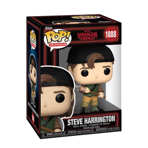 Игровая фигурка FUNKO POP! "Стив с копьем" Funko 94354 серии "Очень странные дела"