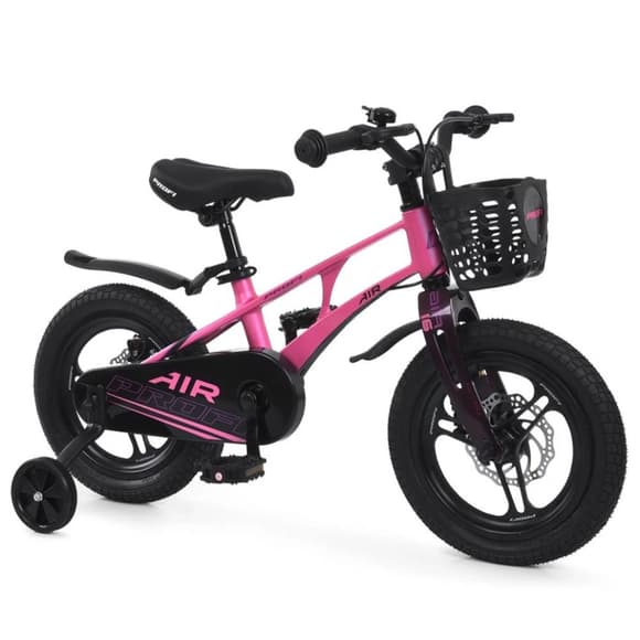 Дитячий двоколісний велосипед Air Pro MB 141059 pink 14 дюймів